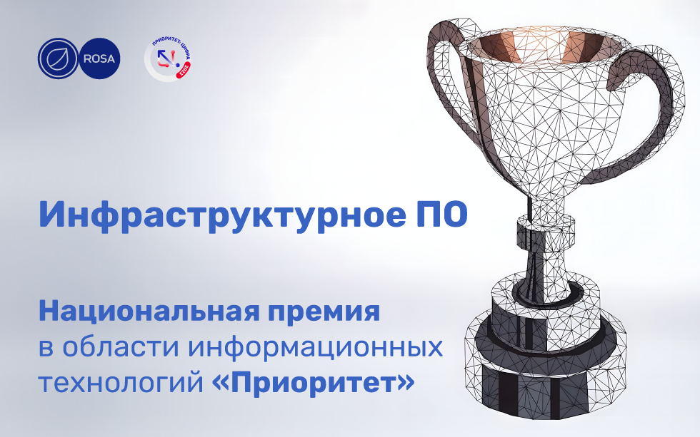 Read more about the article НТЦ ИТ РОСА получил национальную премию в области информационных технологий «Приоритет: Цифра – 2023»